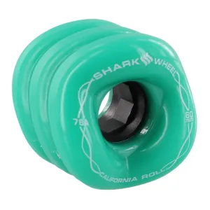 Shark Wheels California Roll 60mm 78a - Turquoise (Set of 4)